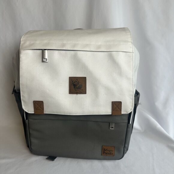 Sleepy Panda Lizzie Diaper Bag Backpack w Stroller Straps USB, Large, Travel - Picture 2 of 9